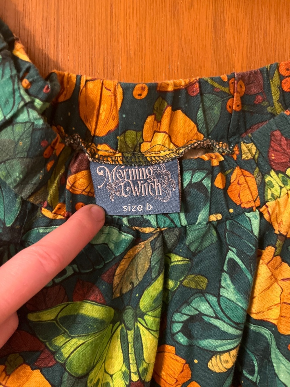 Morningwitch Emerald Dream Circle Skirt Size B - Picture 7 of 8